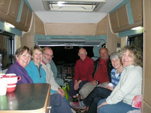 Sheltering from the hurricane, Gower 2012