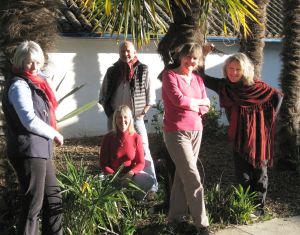 At our 'musical retreat' (yeah, right!), Weymouth, December 2012