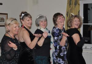 An Andrews Sisters tribute band!!